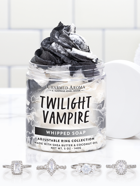 Twilight Vampire Whipped Soap - Adjustable Ring Collection