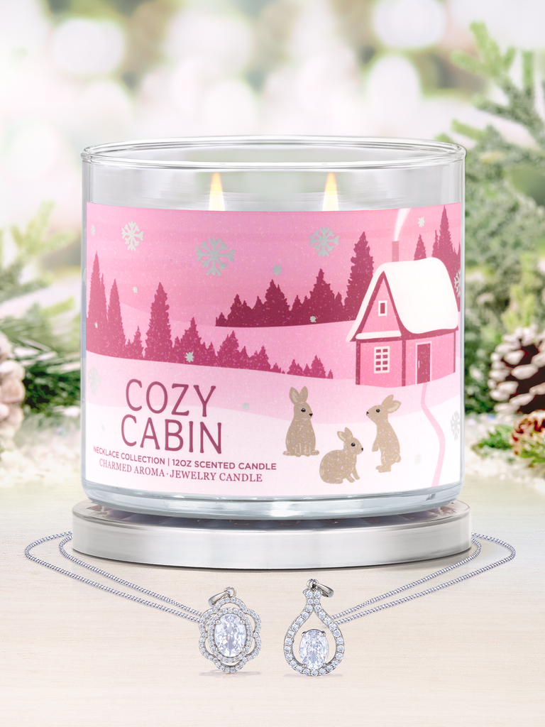 Cozy Cabin Candle - Necklace Collection