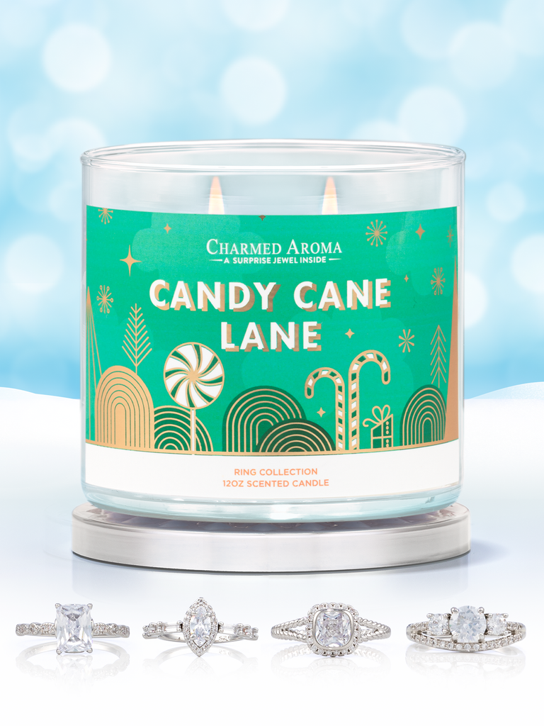 Candy Cane Lane Candle - Ring Collection