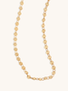 Dainty Gold Disc Necklace