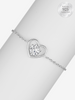 Sparkling Heart Bracelet