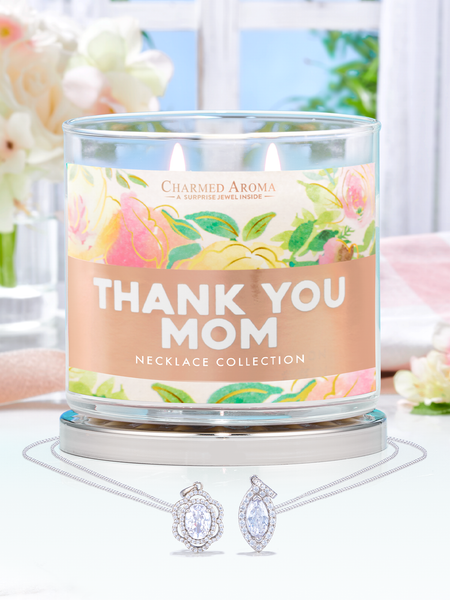 Thank You Mom Candle - Necklace Collection