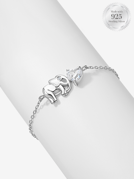 Elephant Heart Bracelet