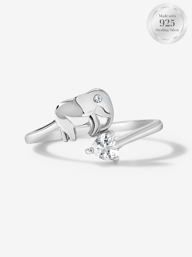 Elephant Heart Ring